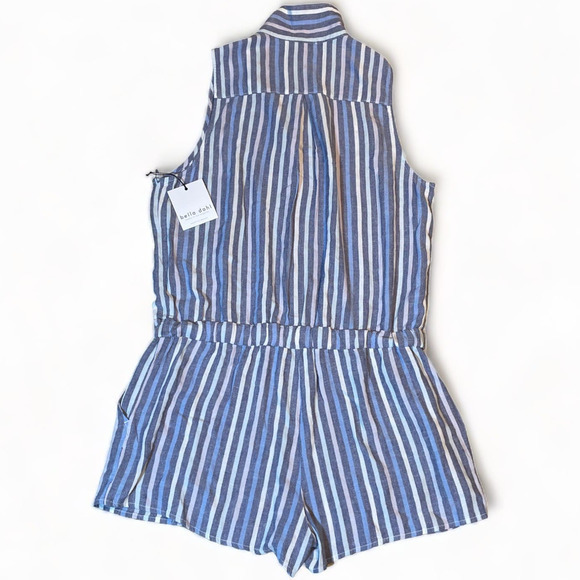 Bella Dahl Sleeveless Easy Romper Size Large NWT - Picture 3 of 7